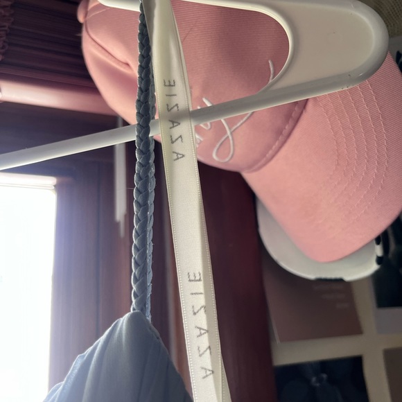 Azazie blue dress - Picture 4 of 6